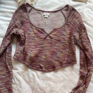 BDG Long Sleeve Cropped Thermal